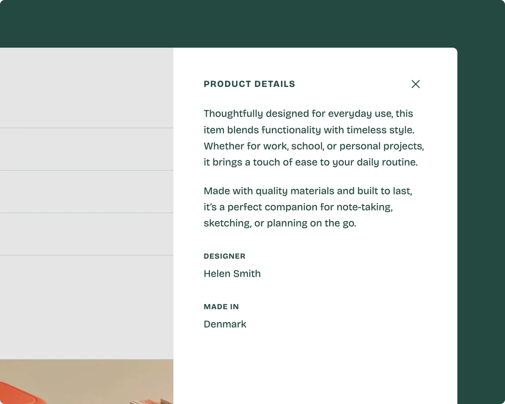 Product Description