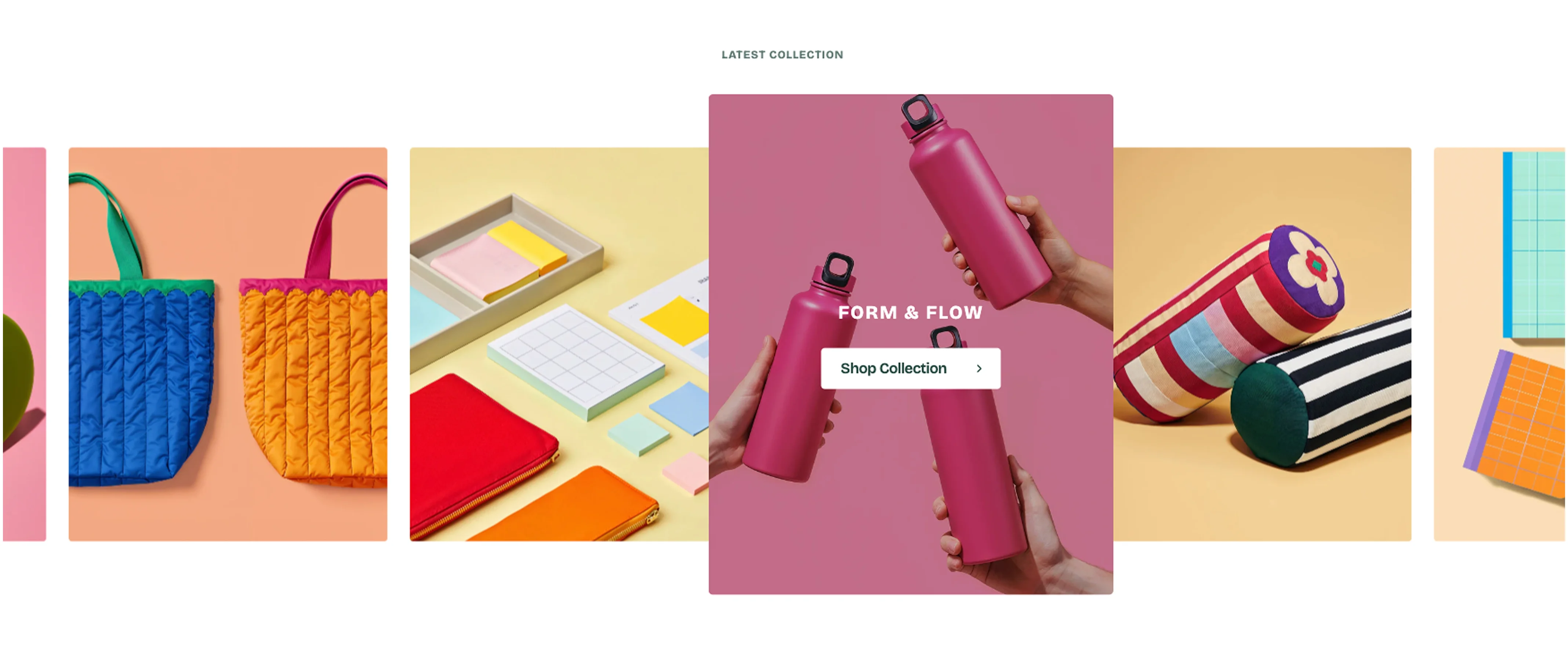 Reveal Collections on Hover