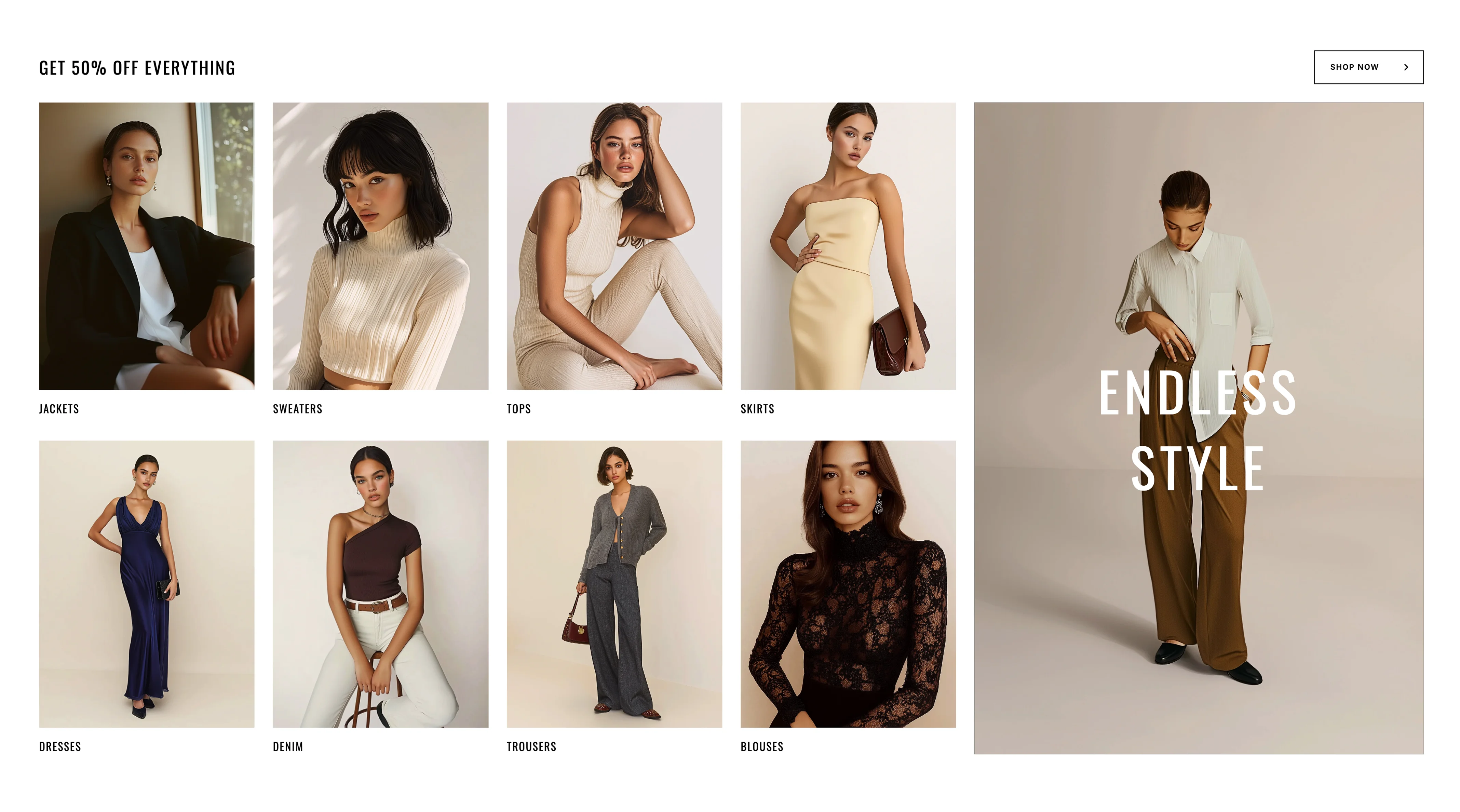 Expanded Collections with Promo Banner